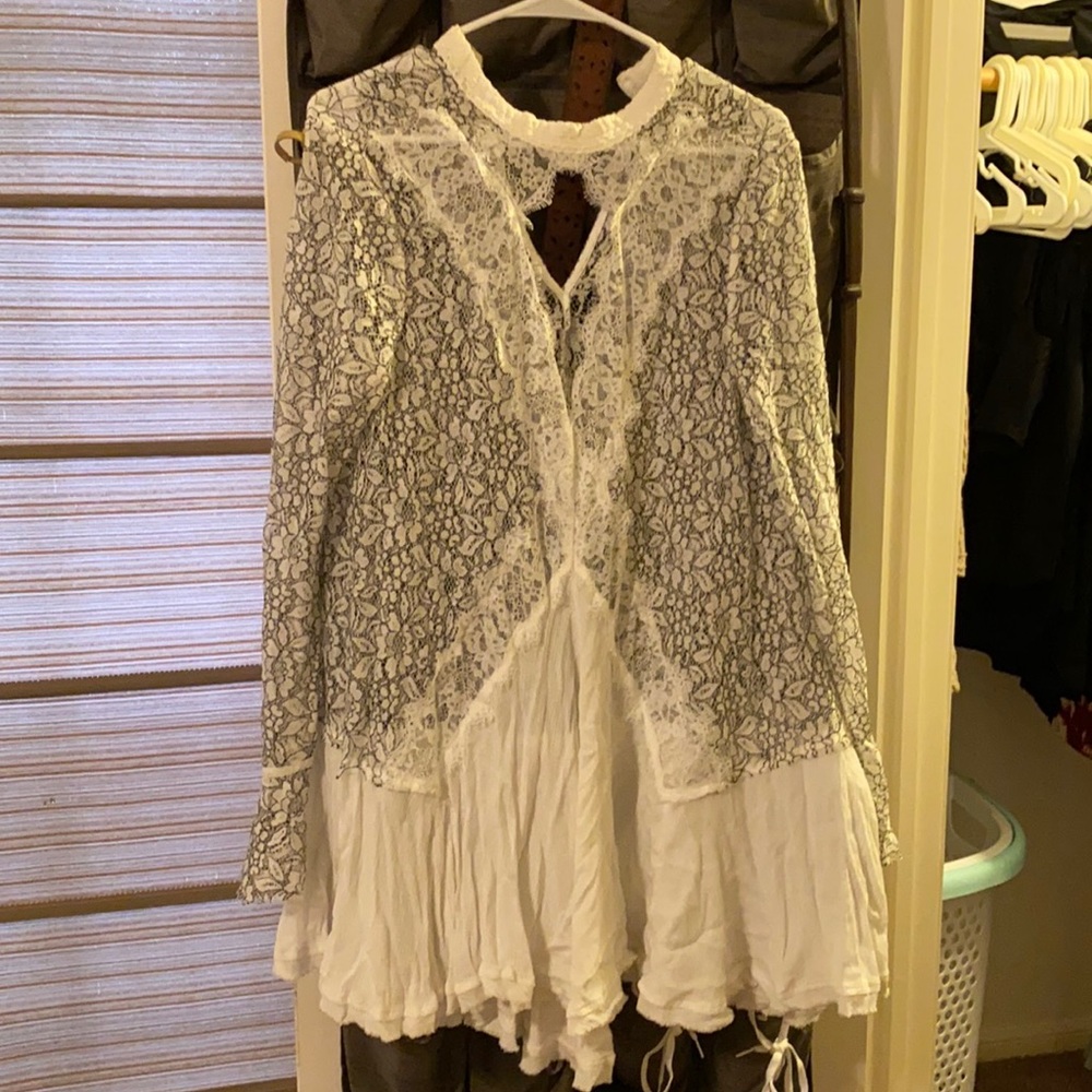 Fp lace tunic